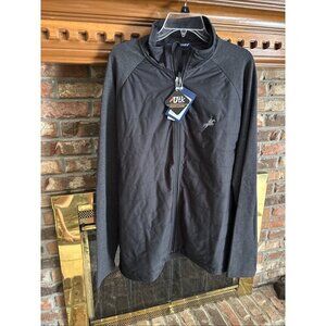 Devon & Jones Black Thin Puffer Jacket Size XL NWT Zip Pockets